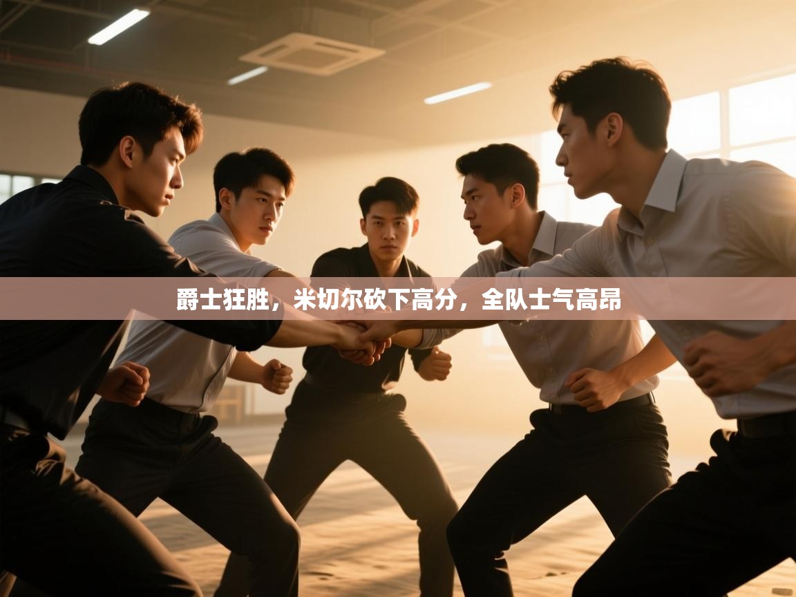 爵士狂胜,米切尔砍下高分,全队士气高昂 第1张