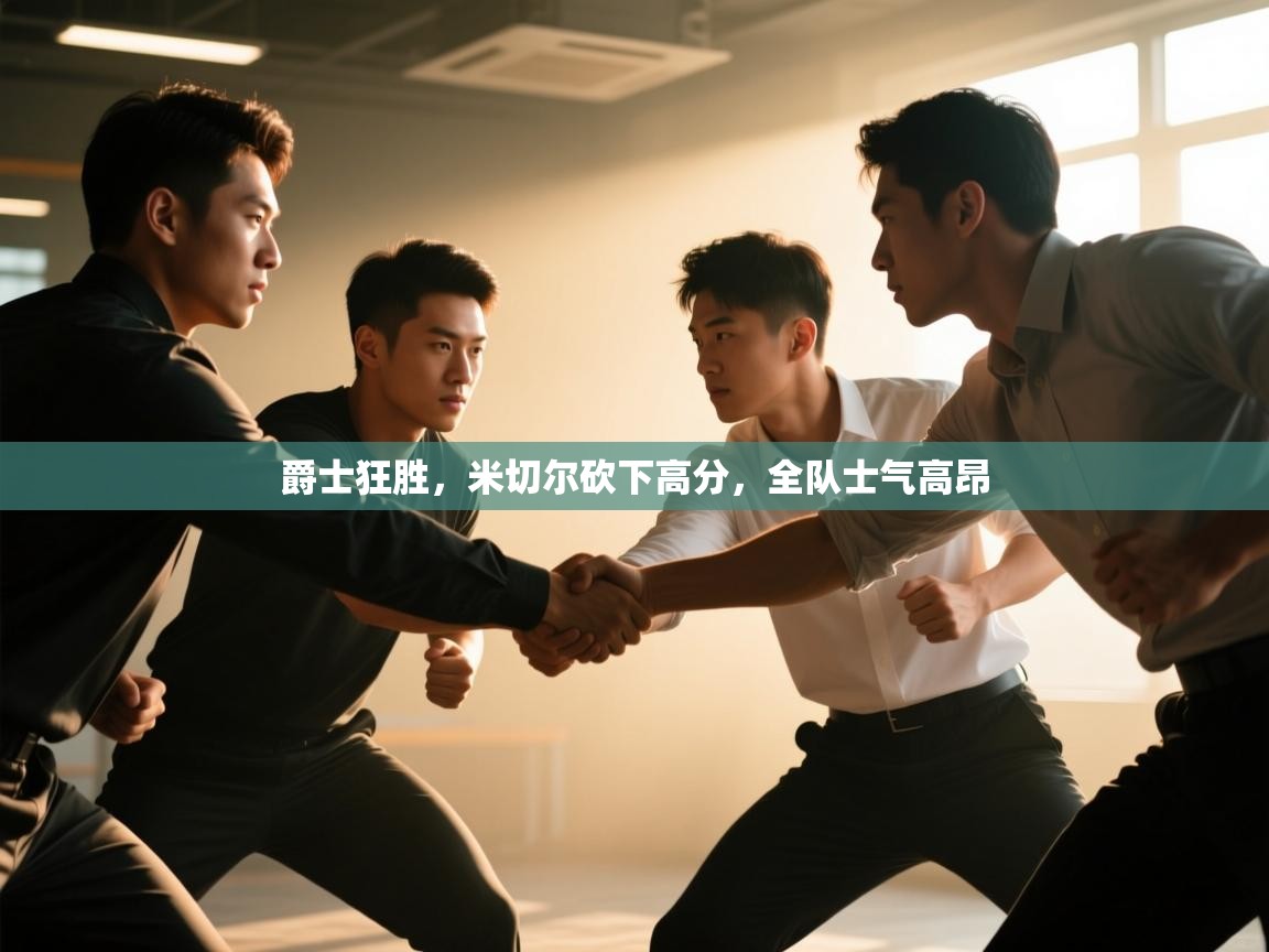 爵士狂胜,米切尔砍下高分,全队士气高昂 第2张